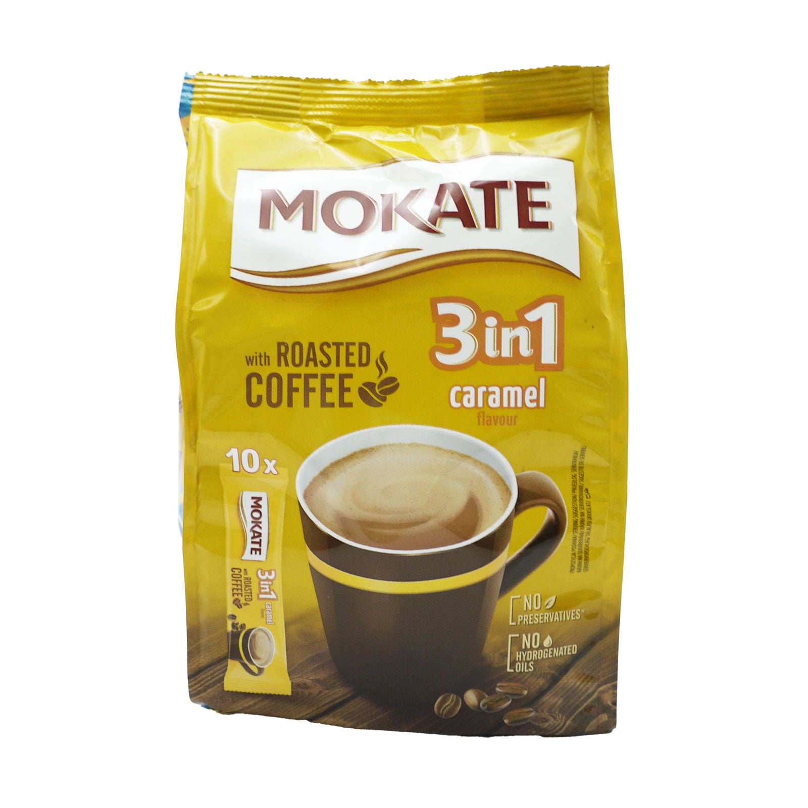 Mokate 3 In 1 Caramel Flavour 10Pk | High Quality Beverage Product Online - Product Image Mokate 3 In 1 Caramel Flavour 10Pk | High Quality Beverage Product Online - Product Image